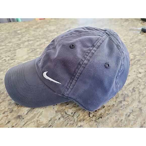 Nike Heritage86 Adult Size Adjustable Cap One Size Fits All Mens Strapback Denim - Picture 3 of 9